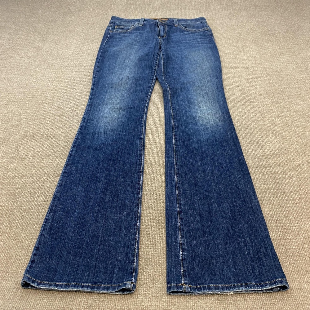 Vintage Joes Jeans Honey Flare Jeans Womens 28 Blue Med Wash Stretch Denim Y2K